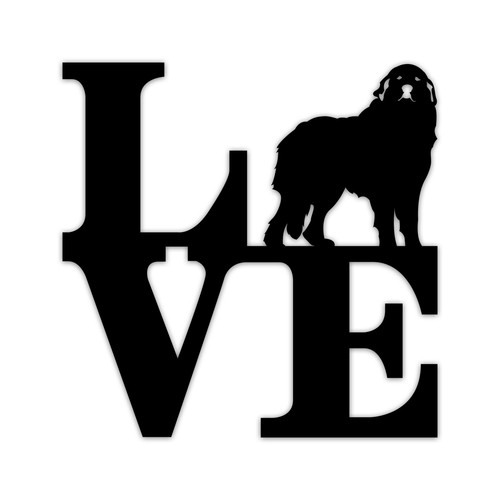 Love great pyrenees vinyl - great,