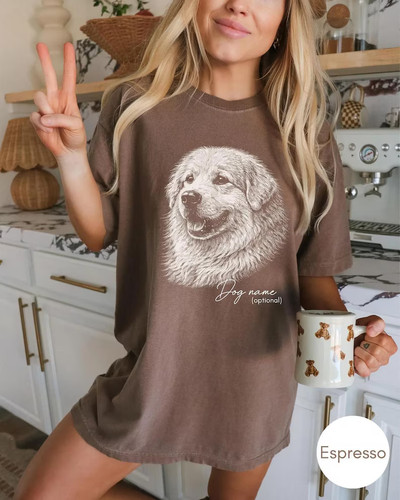 Great pyrenees vintage comfort - pyrenees,