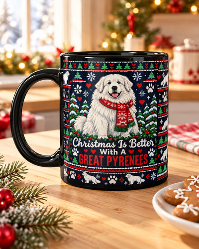 Great pyrenees christmas - great,