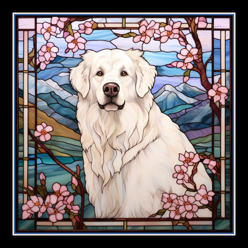 Great pyrenees dog - great,